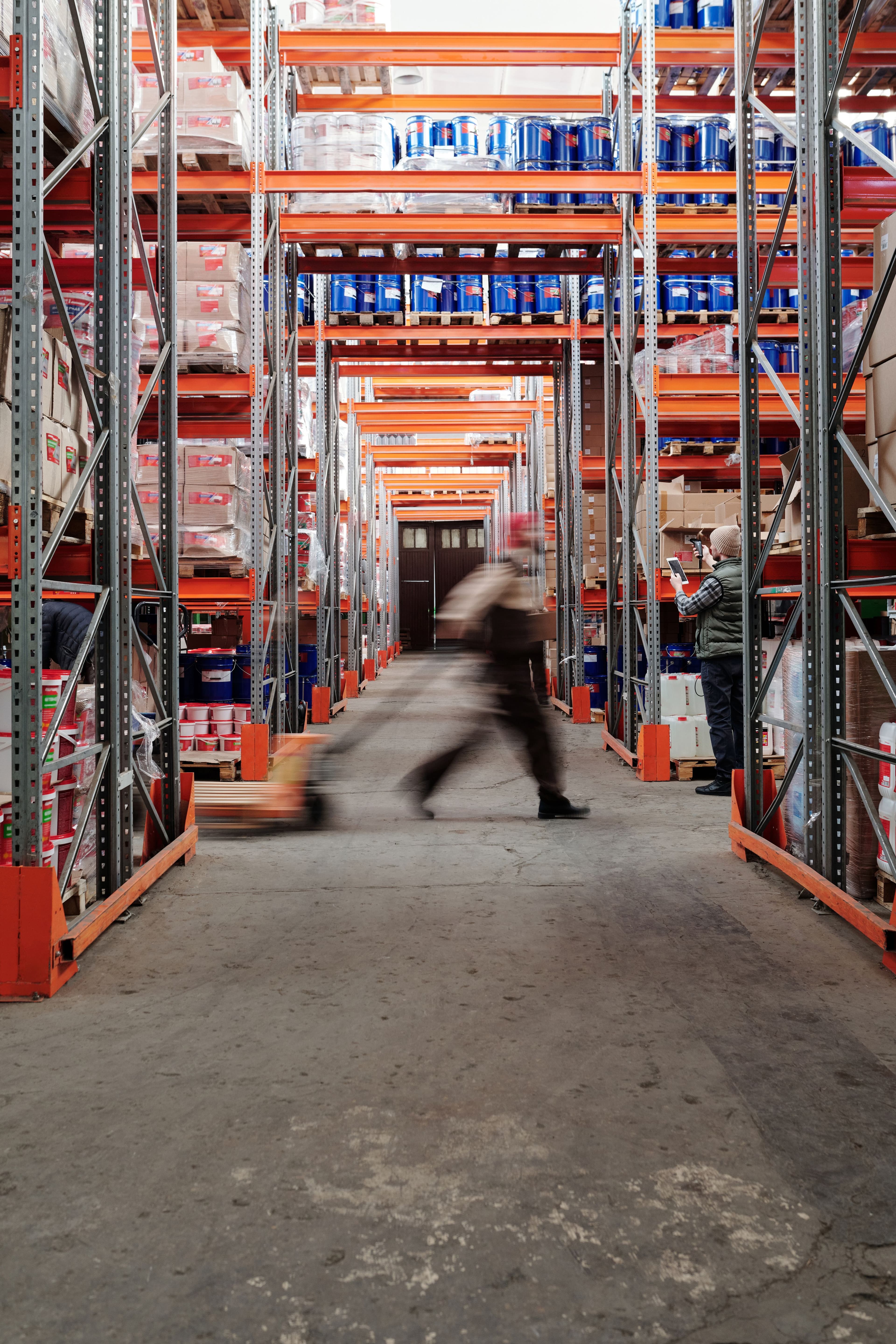 APM Terminals' West Coast container terminal in operation.